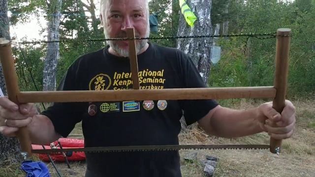 Лучковая пила в походе - что может быть лучше! смотреть онлайн