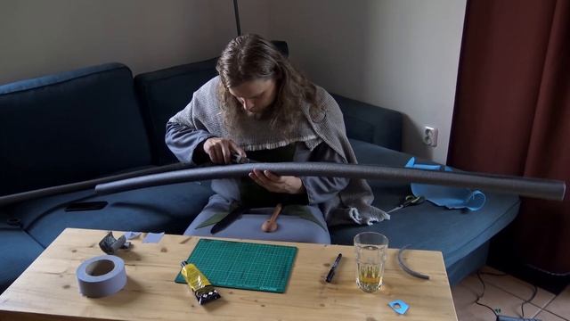 Make Your Own Druid Staff, LARP Weapon смотреть онлайн