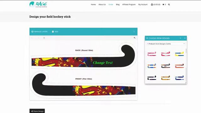 Design & Order a Custom Field Hockey Stick - Tutorial смотреть онлайн
