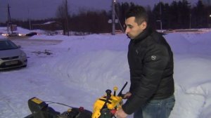 ? Отличный снегоуборщик YARD-MAN. Обзор и небольшой тест.