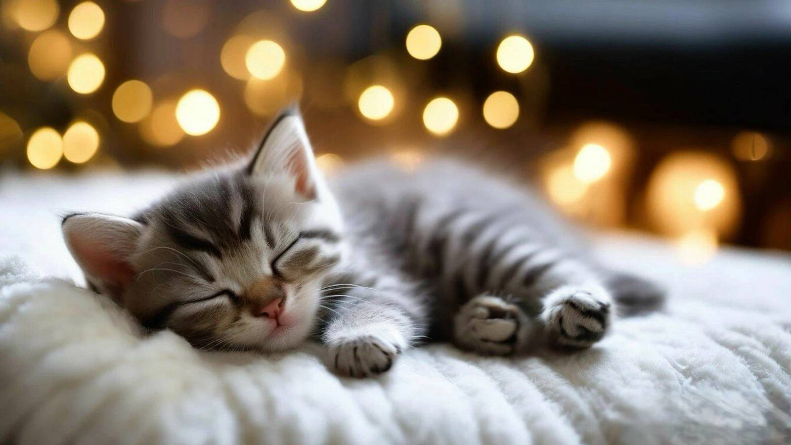 Замурчательное видео для сна😻 Засыпай под мурчание кошки 🐈  #мурчание #длясна #видеодлясна