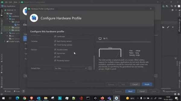 Android TV AVD Creation | Launching Android TV Emulator using Android Studio