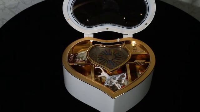 Музыкальная шкатулка с балериной. Белая. И кулон I LOVE YOU на 100 языках в подарок смотреть онлайн