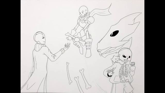 UNDERTALE RE: Incarnation Speedpaint (based off of the animation by V0idless) смотреть онлайн