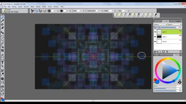 Art is Expansion speed painting (Corel Painter V.12) смотреть онлайн
