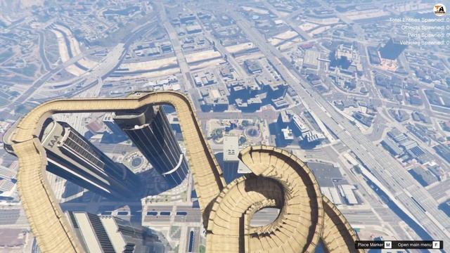 GTA 5 : HOW TO INSTALL MAZE BANK MEGA SPIRAL RAMP MOD??? смотреть онлайн