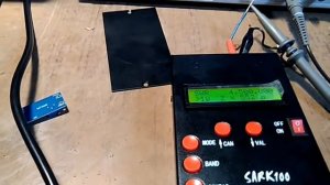 Антенный анализатор Сарк100 не совпадает чатота