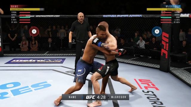 СМЕРТЕЛЬНЫЙ БРОСОК в UFC 3 смотреть онлайн