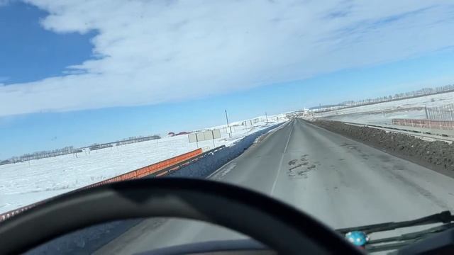 На трассе М5 встреча в Октябрьском, прошел Самарскую область!!! смотреть онлайн