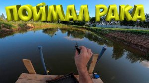 Уток больше нет. Поймал рака . [Жизнь в деревне]