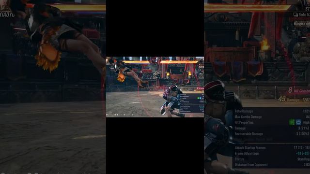 Tekken 8 Steve MAX damage QCF+1 & ALB 2 HEAT DASH combo route?? смотреть онлайн