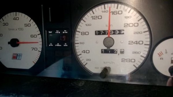 Audi 100 s4 c4 2.2t 0-200kmh urs4 stock