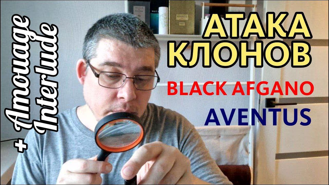 КЛОНЫ AVENTUS, BLACK AFGANO + AMOUAGE INTERLUDE // Fragrance Review смотреть онлайн