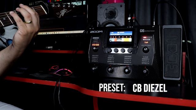 PRESETS PEDALEIRA ZOOM G6 смотреть онлайн