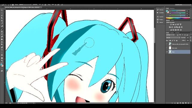 COMO PINTAR Y SOMBREAR DIBUJOS ANIME CON PHOTOSHOP 2/2 смотреть онлайн