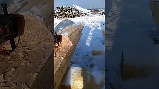 post & beam. Выборка гнезда под шип смотреть онлайн