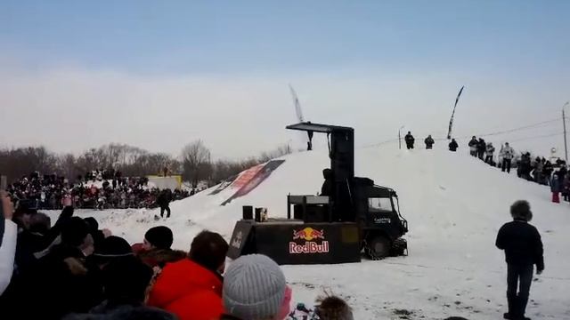 Коломна, мотокросс "Русская зима-2013", фристайл смотреть онлайн