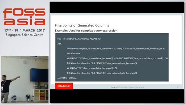 Unleash the power of Generated/Virtual Columns in MySQL - FOSSASIA 2017 смотреть онлайн