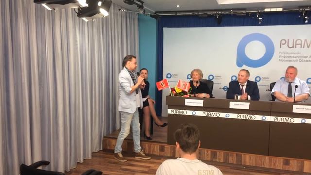 Владимир Лёвкин (пресс-конференция Эстафета Мира) смотреть онлайн