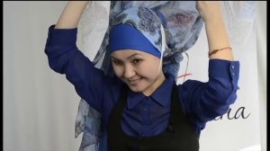 Как завязать платок по мусульмански