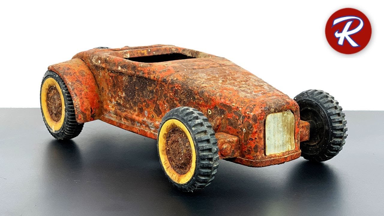 Реставрация машина Nylint Roadster 1960-х годов смотреть онлайн