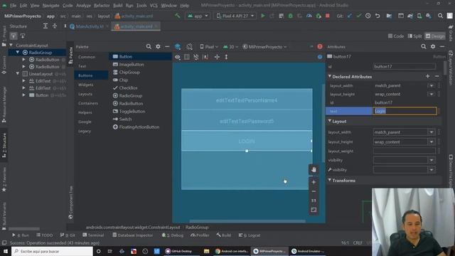 ? LinerLayout horizontal y vertical en Android Studio [38] смотреть онлайн