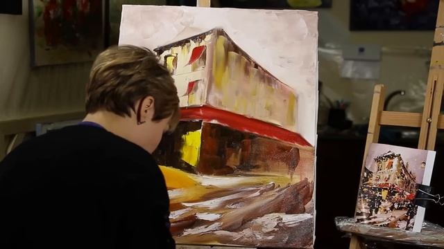 ?Мастер класс по живописи. Живопись маслом. Уроки рисования смотреть онлайн