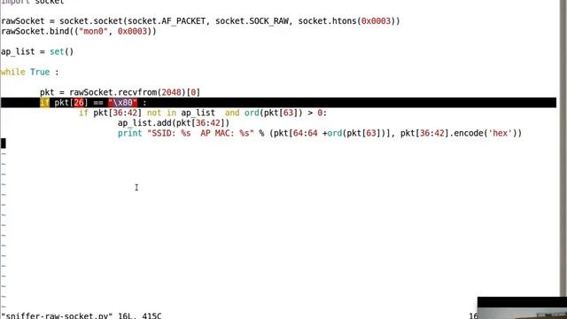 [Hack of the Day Episode 10] Wi-Fi SSID Sniffer in 11 Lines of Python using Raw Sockets смотреть онлайн