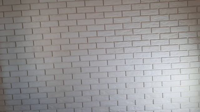 Гипсовая плитка на стене. смотреть онлайн