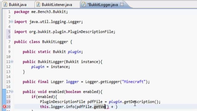 How To Make a Bukkit Plugin: Episode 23 *Advanced Loggers* смотреть онлайн