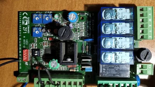 Came ZF1, тест без периферии