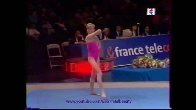 Svetlana KHORKINA (RUS) floor - 2000 Post olympic competition in Paris смотреть онлайн