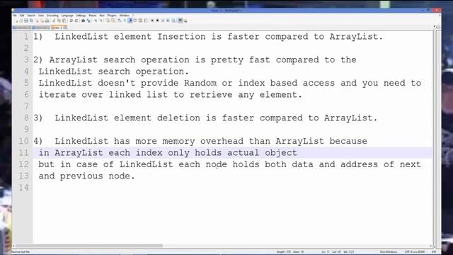 Difference between LinkedList vs ArrayList in Java Java Tutorial 33 смотреть онлайн