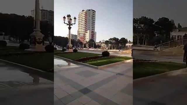 Хырдалан.Прошёлся по парку Гейдара Алиева смотреть онлайн