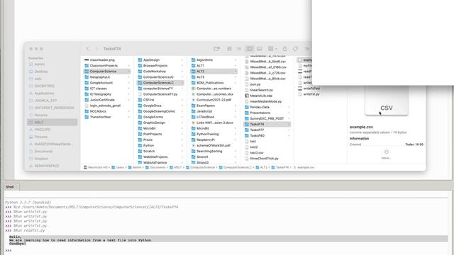 Python write to CSV file смотреть онлайн