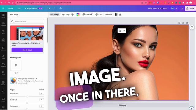 How to BLUR in Canva — Quick Guide смотреть онлайн