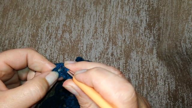 Квадратный мотив. Безотрывное соединение. Карачаевская пряжа. смотреть онлайн