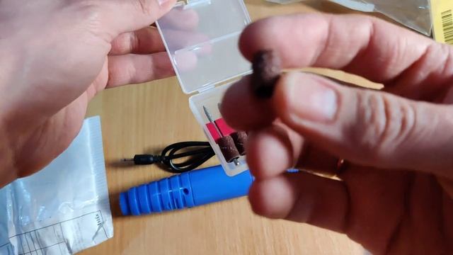 Машинка для маникюра. Дрель для маникюра с АлиЭкспресс. Керамические фрезы. смотреть онлайн