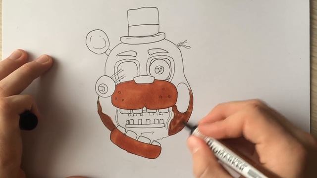 Withered Toy Freddy ✎ FNAF ✎ HOW TO DRAW смотреть онлайн