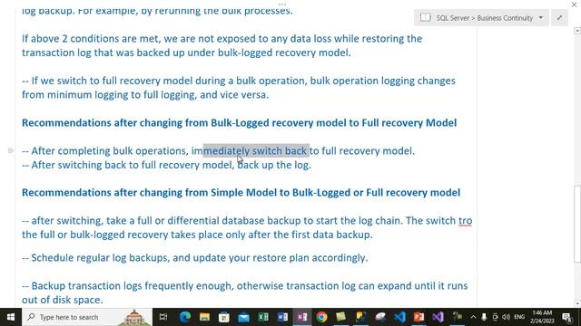 How to view or change Recovery Model of Database | SQL Server смотреть онлайн