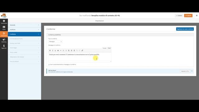 WpForms: modulo di contatto Wordpress veloce e semplice смотреть онлайн