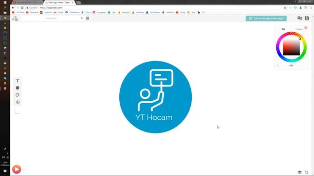 2DK'DA PRATİK LOGO YAPIMI! - PROGRAMSIZ LOGO NASIL YAPILIR? смотреть онлайн