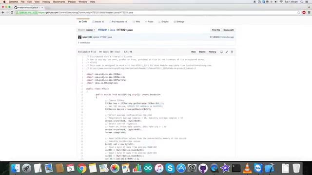 Raspberry Pi HTS221 Relative Humidity and Temperature Sensor Java Tutorial смотреть онлайн