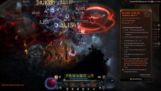 T100 "Shock Hydra" Sorc Endgame Build [Eternal/S1] / Diablo IV смотреть онлайн