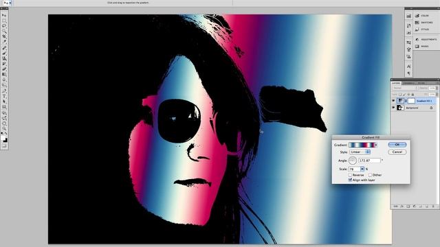 How to create a simple Pop Art Photo Effect in Photoshop Tutorial смотреть онлайн