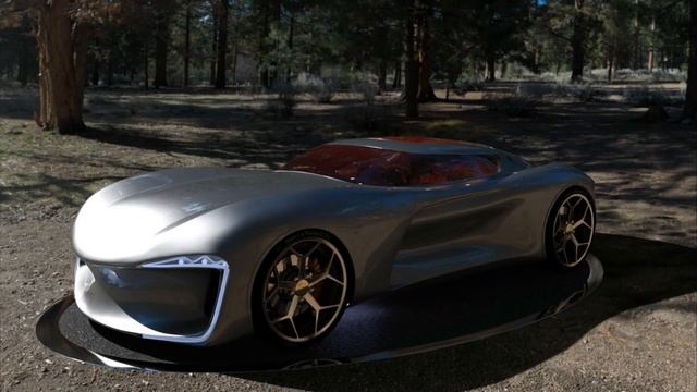 Super Car 3D model, That can Breathe. смотреть онлайн