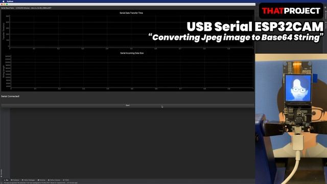 ESP32CAM | Android(Flutter App) Wired Communication - Base64 Encoding/Decoding [2/2] смотреть онлайн
