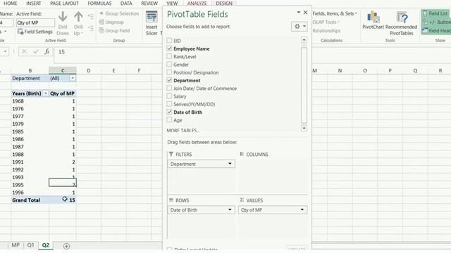 Pivot Table and Chart In Excel | Excel Myanmar Lessons | Excel Myanmar Tutorials смотреть онлайн