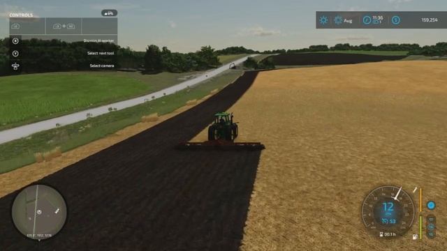 Plowing Some Fields On Alma, Missouri Map On Farming Simulator 22 | Episode 8 смотреть онлайн