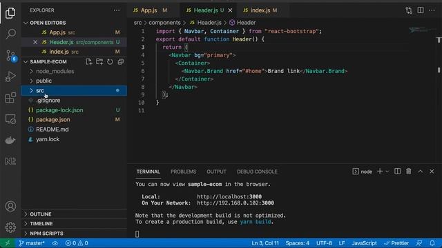 React JS Part 5. Adding bootstrap in reactjs application смотреть онлайн
